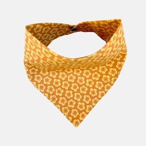 Spring O Flowers Dog Bandana | Premium, handmade, snap button